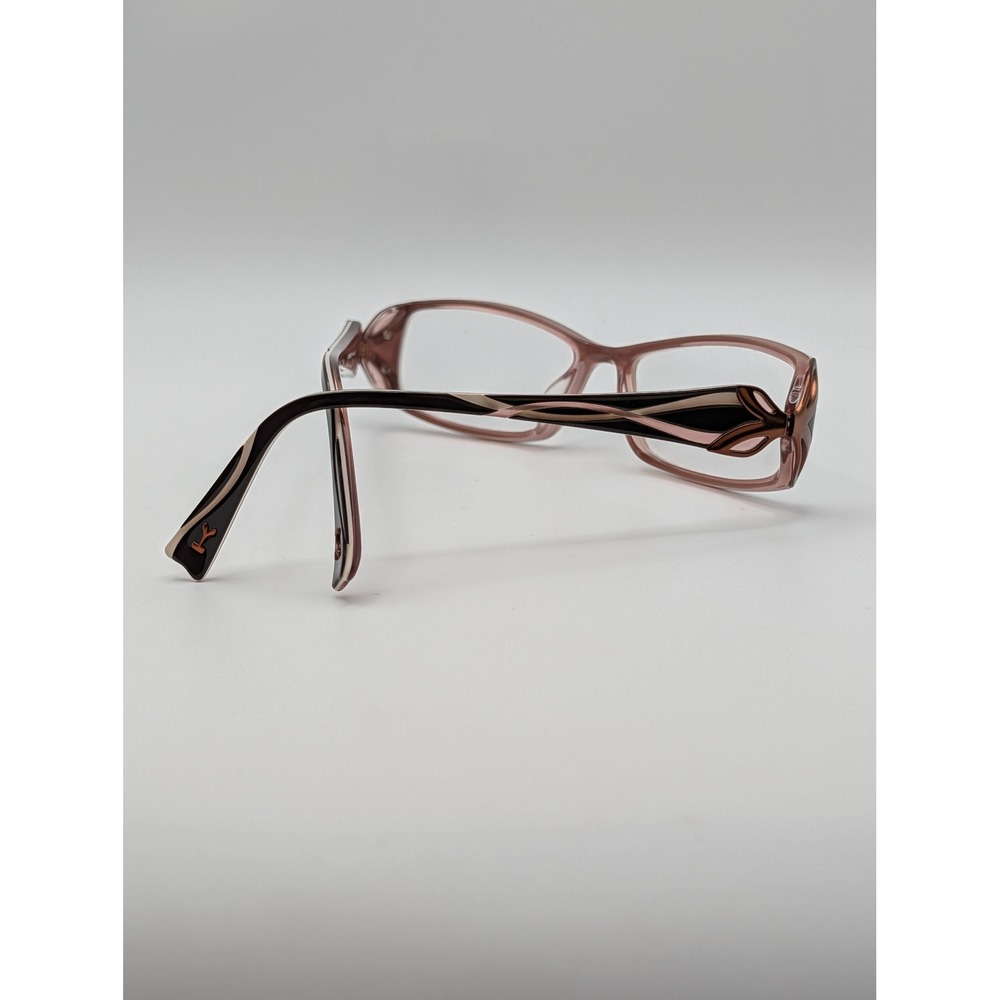 Morel Koali 6775K MB174 Mauve Black Rectangular Eyeglass Frames 53-15-135